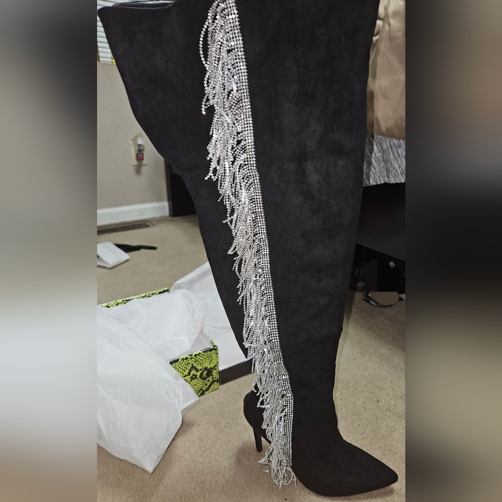 thigh high boots